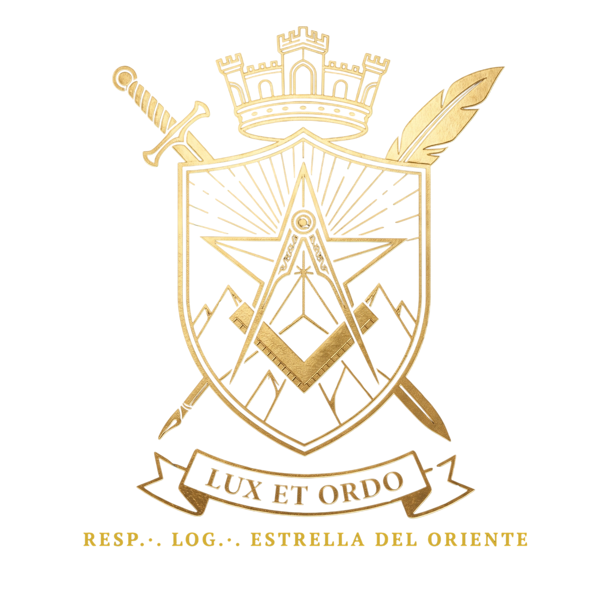 Emblema de Log.·. Estrella del Oriente