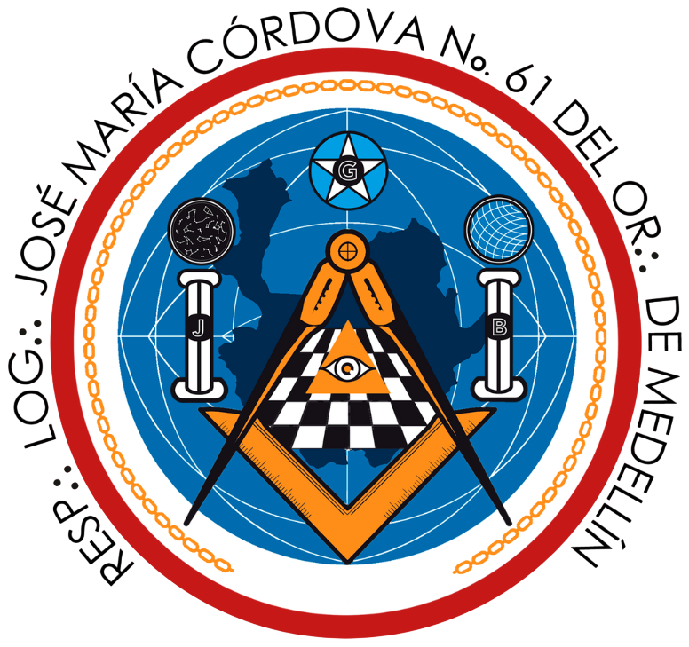 Emblema de Resp.·. Log.·. José María Córdova